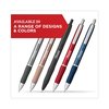Sharpie S-Gel Premium Metal Barrel Gel Pen, Retractable, Medium 0.7 mm, Black Ink, Black Barrel, PK12, 12PK 2153580